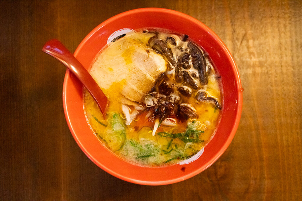 ラーメン一興さま豚骨ラーメン