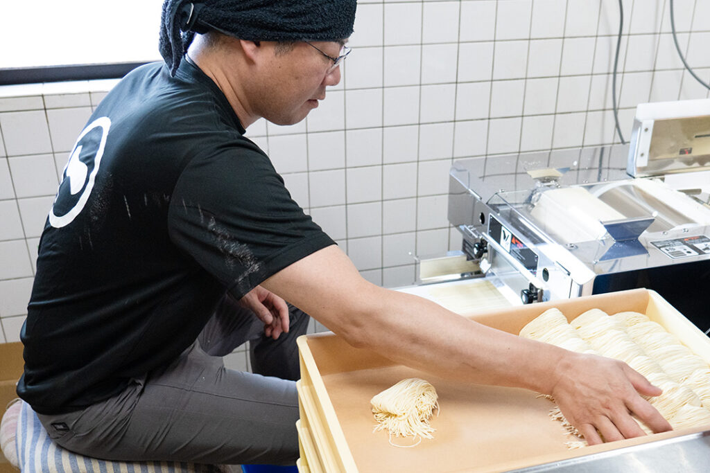 ラーメン一興さま製麺(玉取り)
