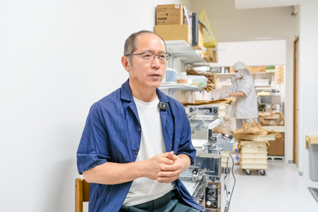 のっぴんラーメンオーナー様のインタビューシーン