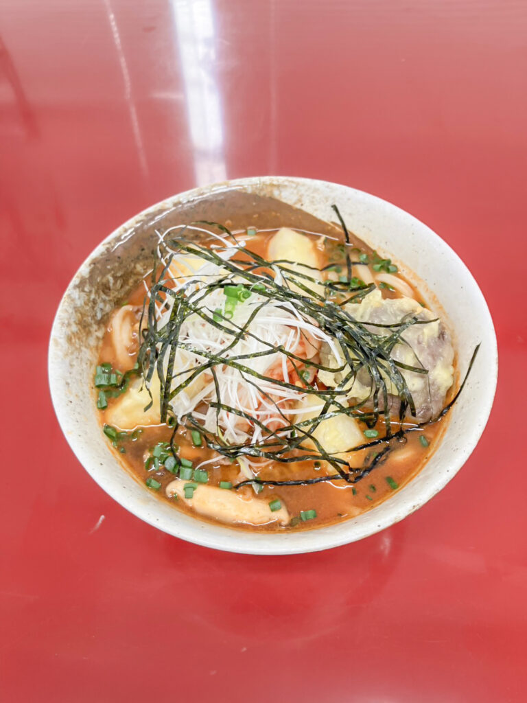 9月東京開催の大和うどんそば学校のメニュー