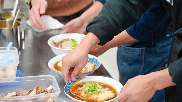 大和ラーメン学校模擬店
