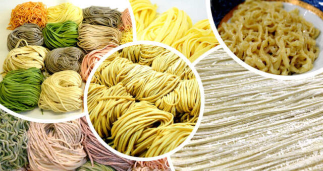 various types of ramen, udon, soba, pasta, Chinese noodles, etc. are constantly developed