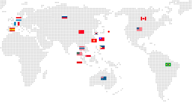 worldmap.png 製麺機の海外導入実績